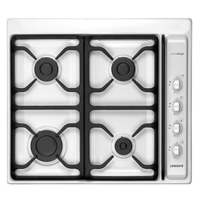 Anafe Multigas Longvie A6600BF BLANCO Encastrable 4 Hornallas
