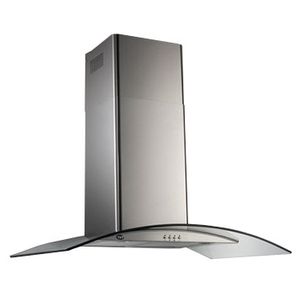 Campana TST 260-60 Lacar 60 Cm 3 Velociades Vidrio Curvo Acero Inoxidable