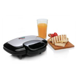 Sanwichera Antiadherente inoxidable 700 W Liliana AS990 Mastertost