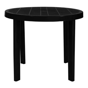 Mesa Campi Garden Life F413001 Guinea 90Cm Diam Negra