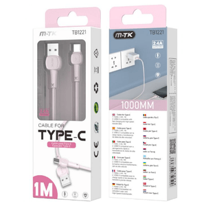 Cable M-Tk Tb1221 Tipo C 1M Rosa