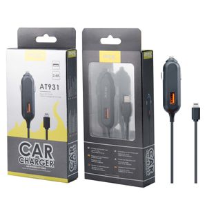 Cargador para AutoM-Tk At931 Cable Iphone Negro