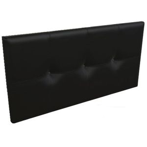 Respaldo 2 plazas MUSSA ELLIS Ecocuero Negro