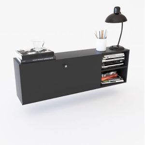 Mesa Cpu Delos Dsm07Gs Aereo 125X40X25 1P3Est Gris Sombra