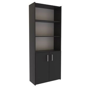 Biblioteca Delos Dl0103Gs 71X180X29 2P4Es Gris Sombra