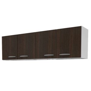 Alacena Delos Dl626Bew 1.60 4Puertas Blanco Wengue