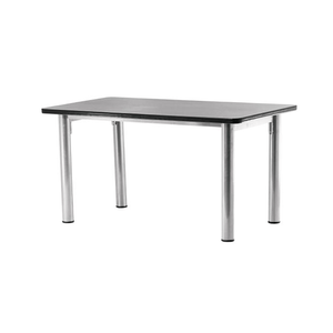 Mesa de Comedor Directorio Aimaretti 80 x 150 3" Color Gris Tapa Wengue