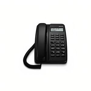 Telefono de mesa PHILIPS CRD150B/77 Negro con ID