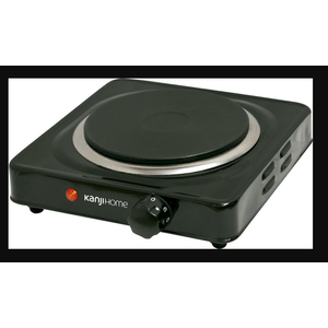Anafe Eléctrico KANJI KJH-HP1000STS Una Hornalla 1000 W