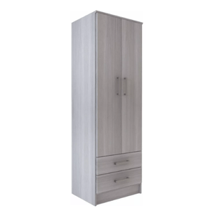 Placard ORLANDI 3544 BAHIA 61X184X047 2 Puertas 2 Cajones Jacaranda