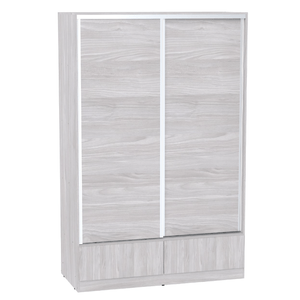 Placard ORLANDI 3132 PREMIUM 138X211X60 2 Cajones a la Vista 2 Puertas Jacaranda