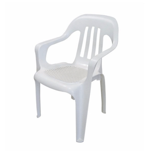 Silla Jardín Plástico Voss 2000 Fiesta Blanca