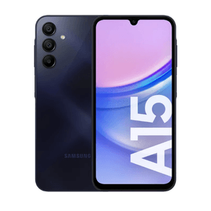 Celular SAMSUNG A15 LTE 6.5” FHD 4GB 128GB Azul y Negro