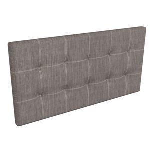 Respaldo Sommier MUSSA MILOS 2 Plazas Chenil Sepia