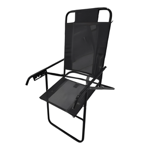 Reposera AVELINO 37/1024BE 5 Posiciones Apoya Cabeza Black Edition