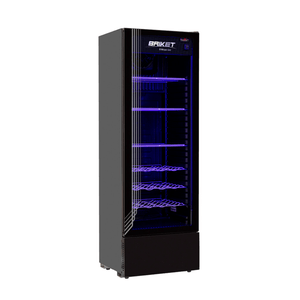 Exibidora Briket M3030 293 Litros Led Negra