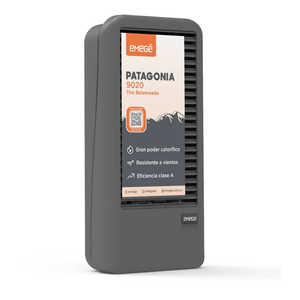 Calefactor Tiro Balanceado EMEGE 9020 Línea Patagonia 2000 Multigas