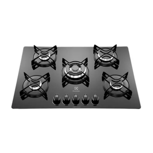 Anafe Multigas Electrolux GC75M 5 Hornallas 75 CM Negro