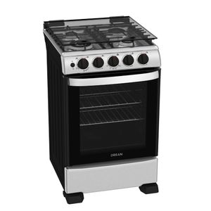 Cocina Drean CD5507MI 4 Hornallas con Luz 55Cm Inoxidable