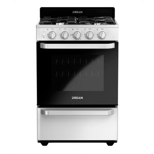 Cocina Drean CD5603AB0 4 Hornallas con Luz 56Cm Blanca