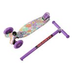 Monopatín RANDERS ROD-8800-C Scooter Con luces Lila-1755007944189