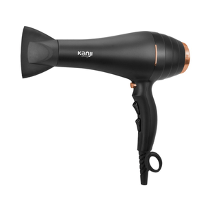 Secador de Cabello KANJI KJHHD2200 2000 Watts 2 Velocidades Beauty Negro