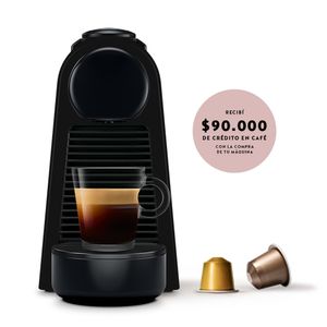 Cafetera Nespresso Essenza Mini Negra d30-Ar-Bk-ne2-Local
