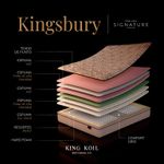 Conjunto Resortes King Koi Kinsgbury con Sommier Signature 140 x 190-1785858519582